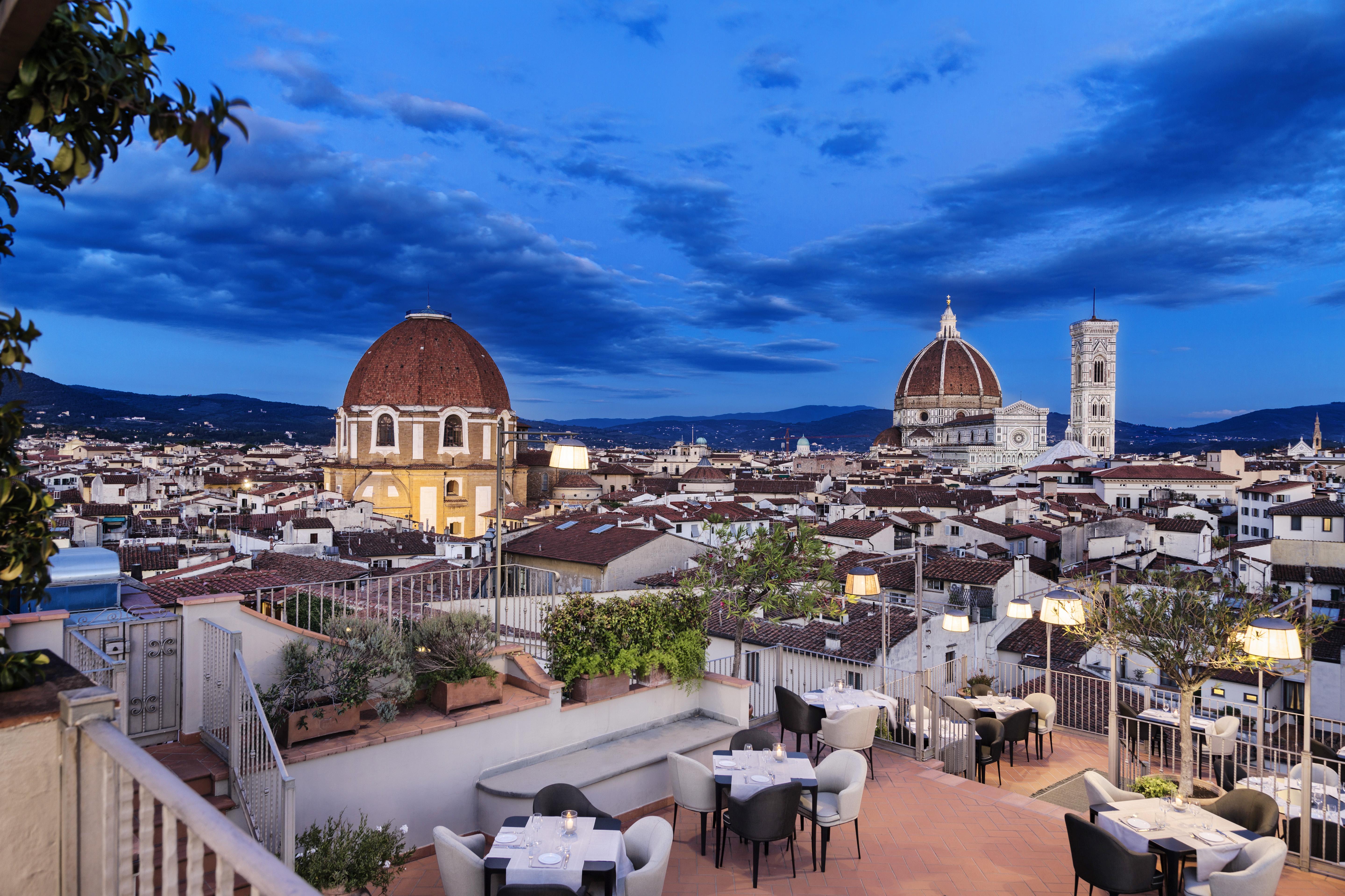 Grand Hotel Baglioni Firenze Restaurant billede